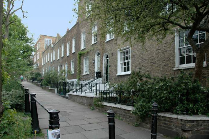 Row Houses, Flask Walk, Hampstead