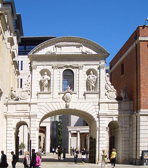 Christopher Wren's Temple Bar