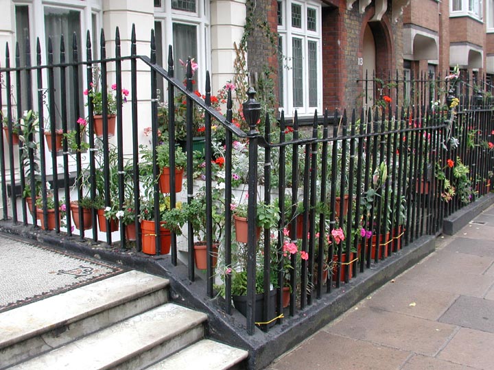 London flower pots