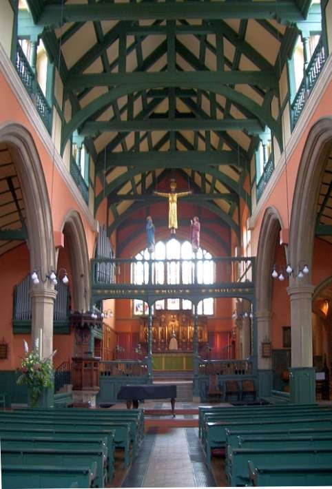 Interior of Church, looking east