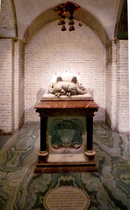 Cardinal Wiseman's Tomb, by Edward Welby Pugin