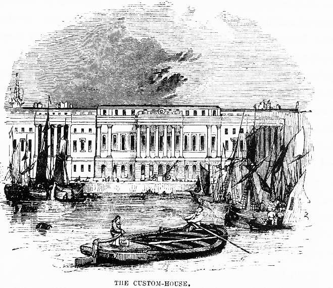 The Custom House, London, by Robert Smirke