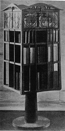 Revolving Bookcase at Turin International Exhibition