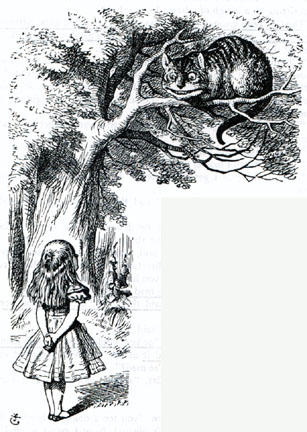 Alice and the Cheshire Cat