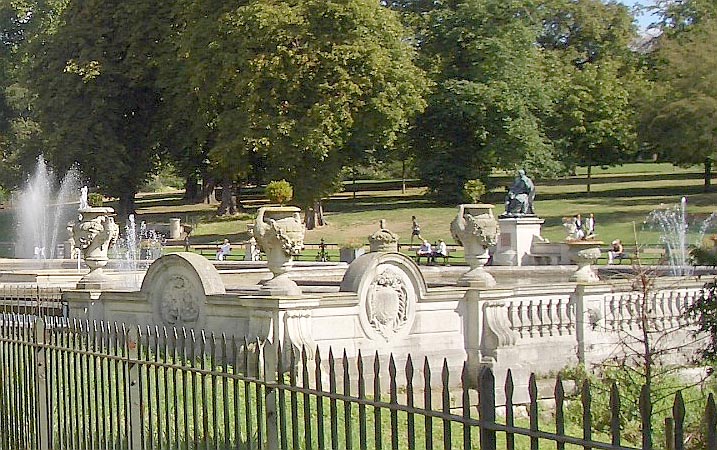 The Italian Garden in Kensington Gardens