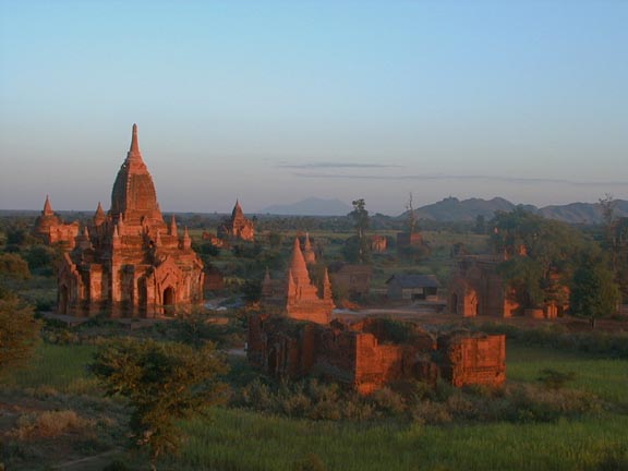 Sunset at Bagan, Myanmar (Burma)