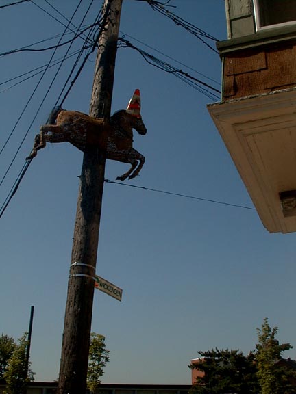 Utility Pole Sculpture 