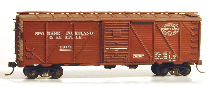 Spokane, Portland, and Seattle Boxcar