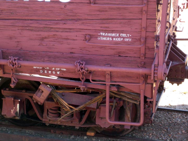 Denver and Rio Grande Western dump car no. 883