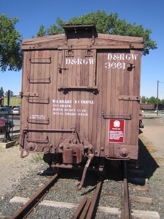 Rio Grande Southern no. 3670 Boxcar