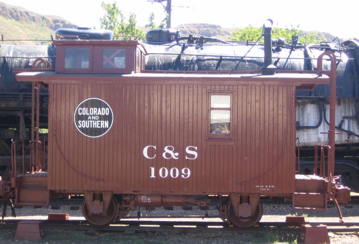 Colorado and Southern 4-wheel caboose