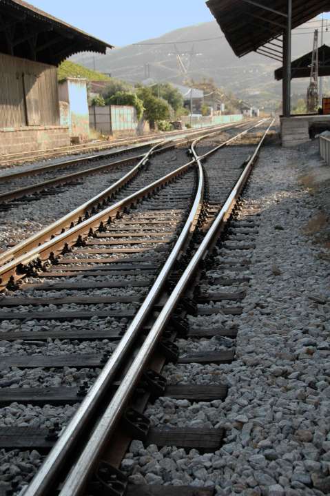 2-10-0 Compound Tank Engine set aside for preservation,  Pocinho, Portugal