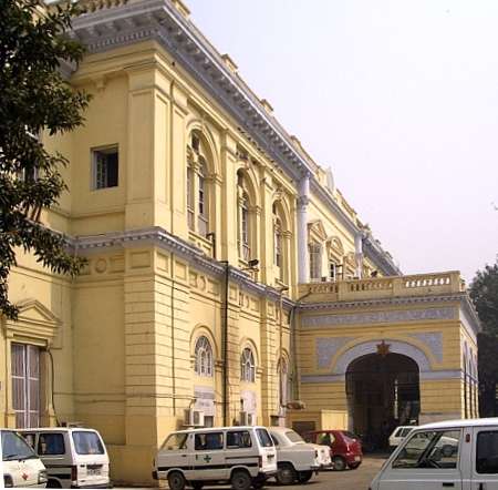 The old Town Hall, Old Delhi