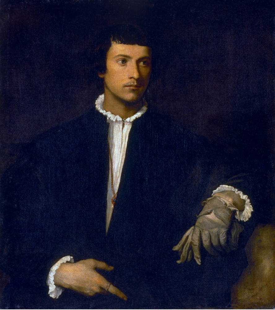 The Young Man with a Glove