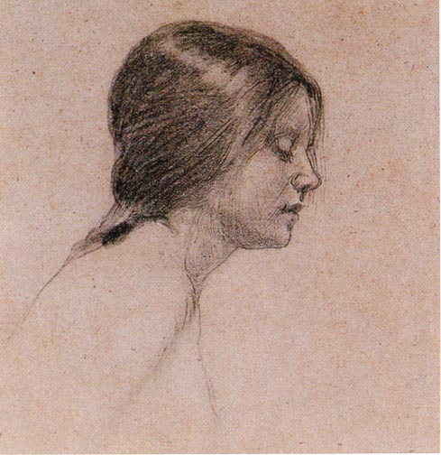 Head of a Young Girl