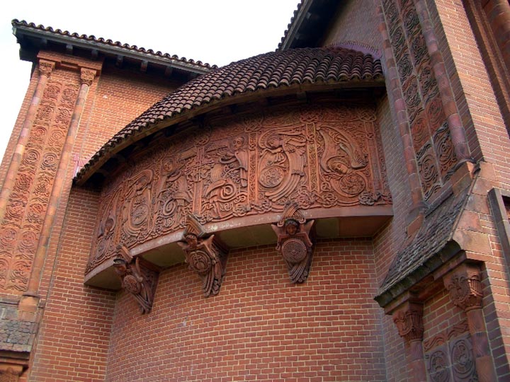 Ceiling of Compton Cemetery Chapel