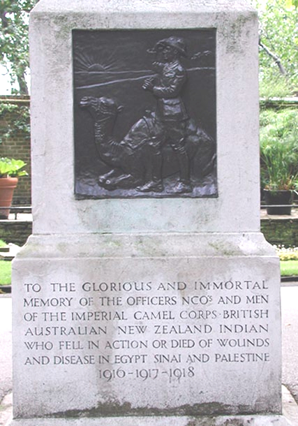 Imperial Camel Corps Monument