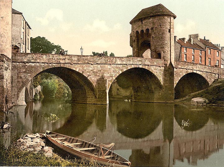 Bridge over the Monnow, Monmouth, England