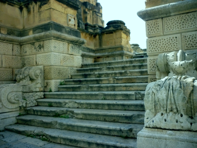 Steps to the Royal Opera House Valletta