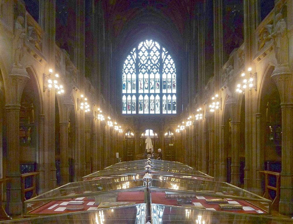 Reading Room, John Rylands Library, Manchester, by Basil Champneys