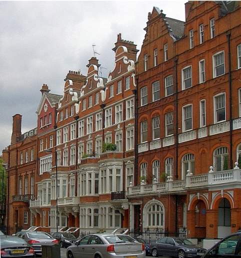 Pont Street (odd numbers), Knightsbridge, London