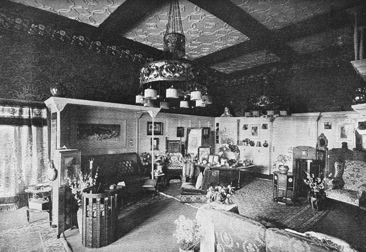 Sitting Room in the New Palace, Darmstadt