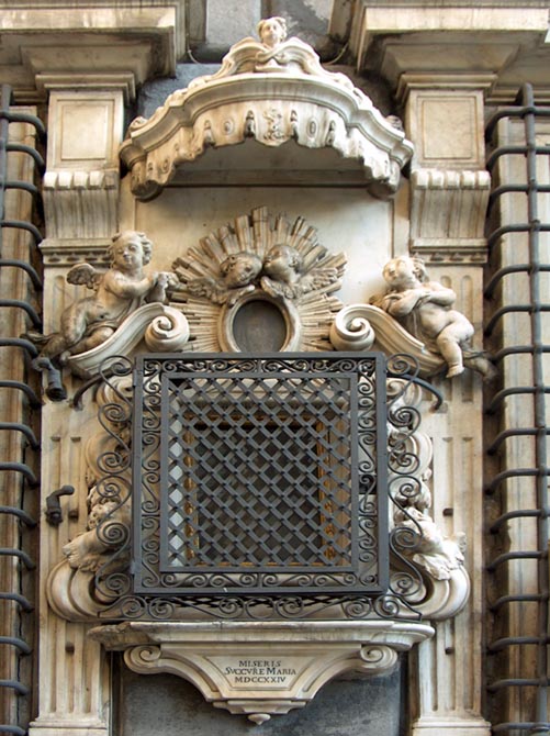 >Corner of the Palazzo Agostino Pallavicini