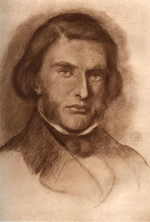 Ruskin by D. G. Rossetti