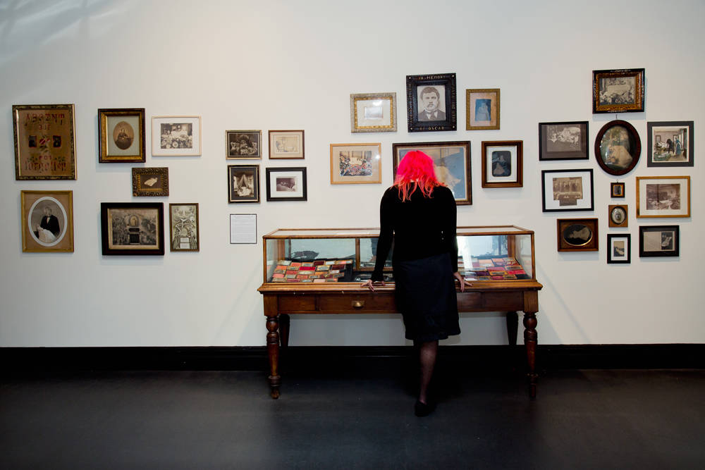 view of the exhibition