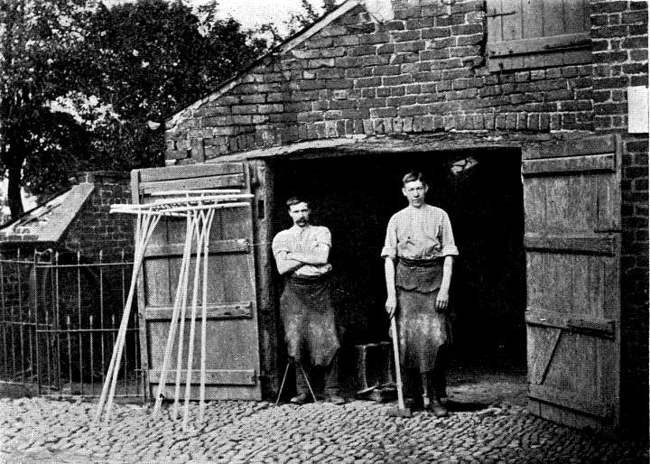 Smiths Making Hay Rakes, Cheshire