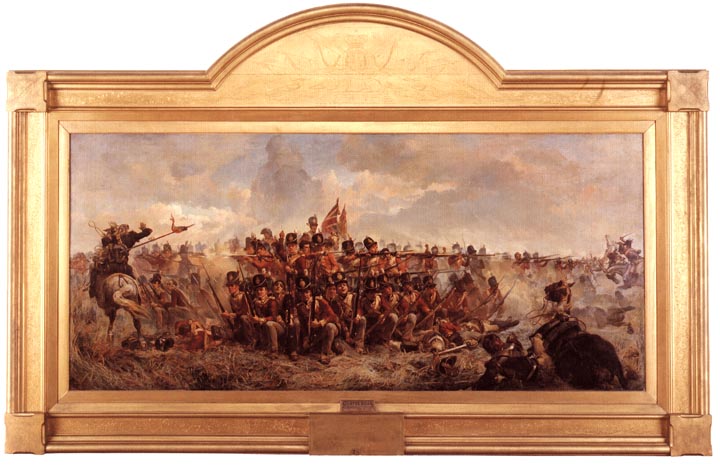 The 28th Regiment at Quatre Bras