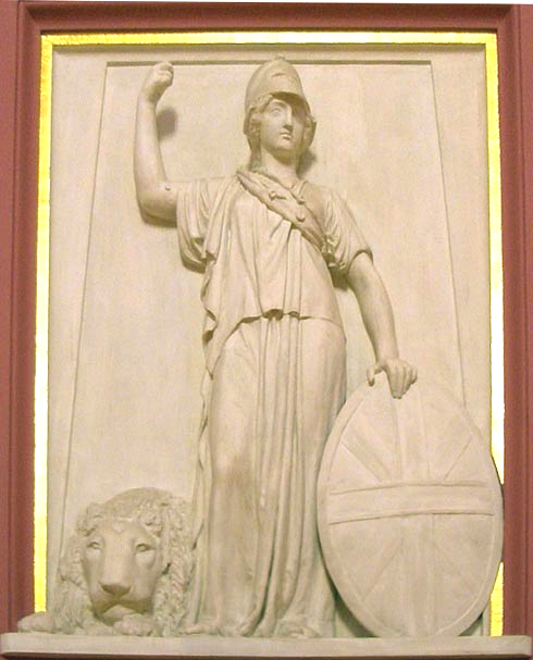 Flaxman's Britannia, for Lord North's monument,