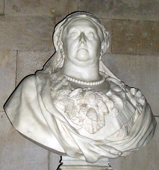 Bust of Queen Victoria