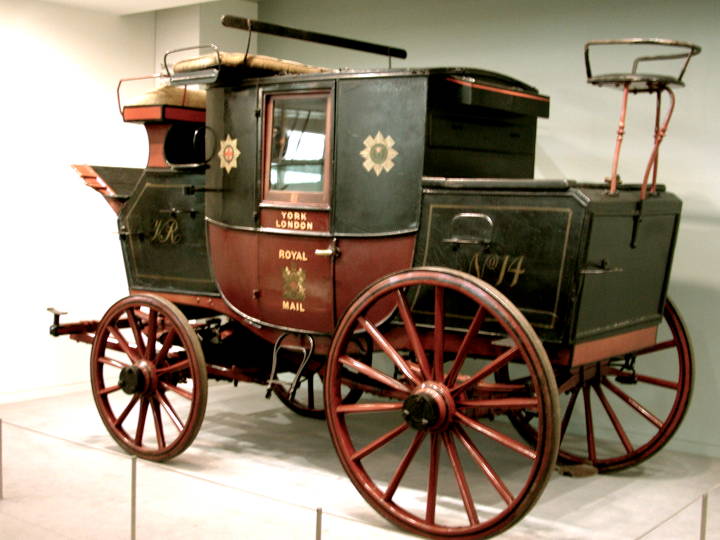 York-London mail coach